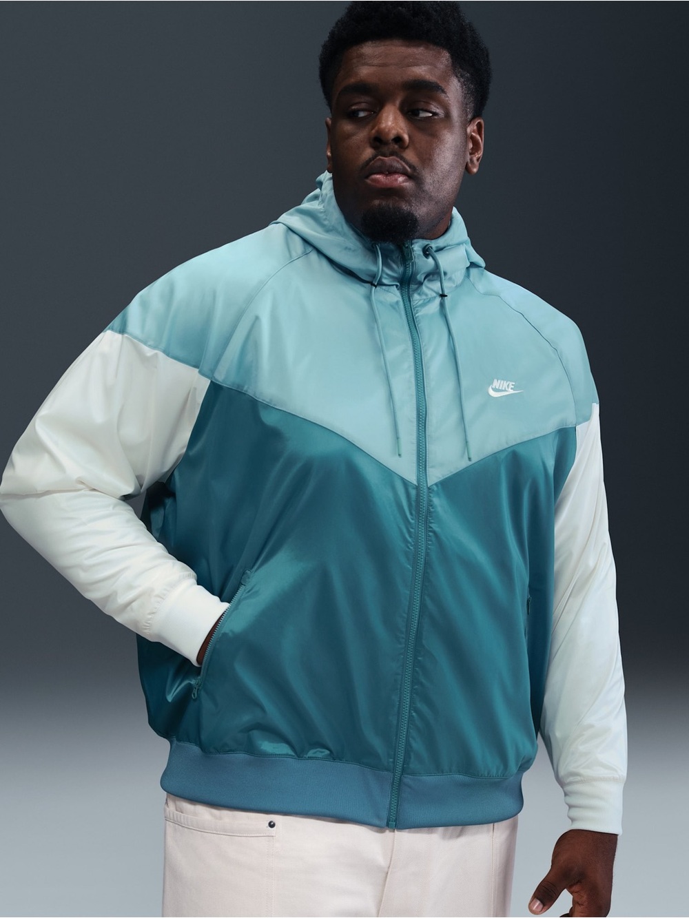 Nike Adult Medium Classic “The Windrunner” Hooded Jacket - NEW W/ TAGS - Picture 11 of 16
